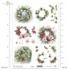 zimowe wianki*winter garlands*Wintergirlanden*guirnaldas de invierno
